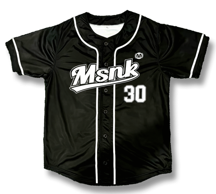 Baseball Shirt - Zwart
