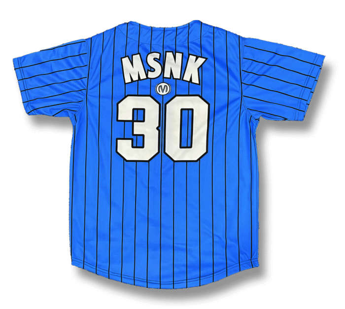 Baseball Shirt - Blauw - Afbeelding 2