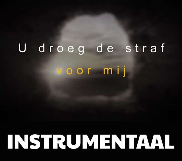 U droeg de straf voor mij - instrumentaal (mp3)