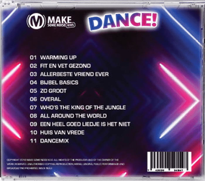 MSNK DANCE! -cd - Afbeelding 2