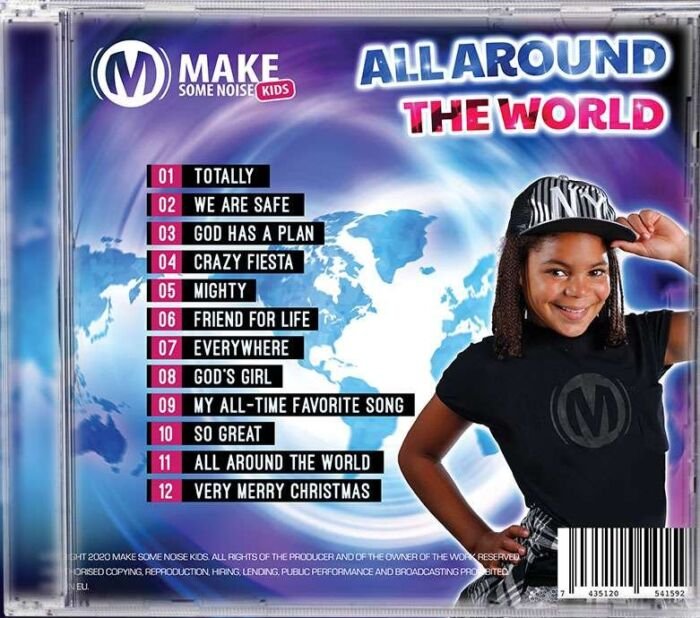 MSNK cd All Around The World - Afbeelding 2