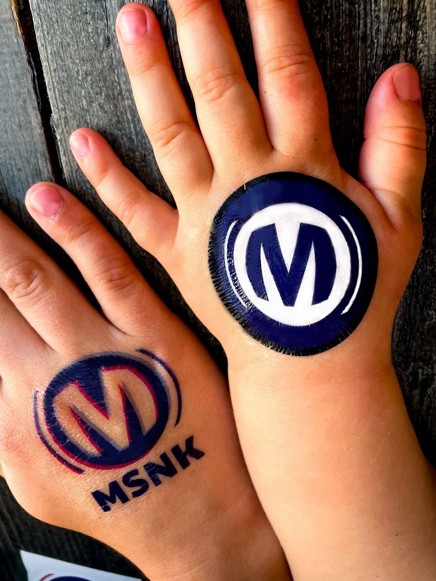 Plak tattoo's MSNK - Afbeelding 3