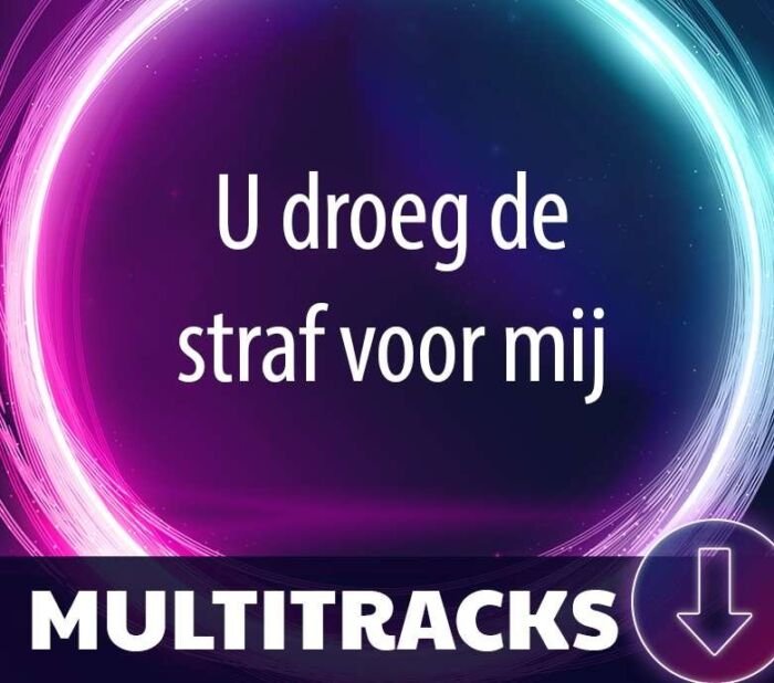 U droeg de straf voor mij (Multitracks)