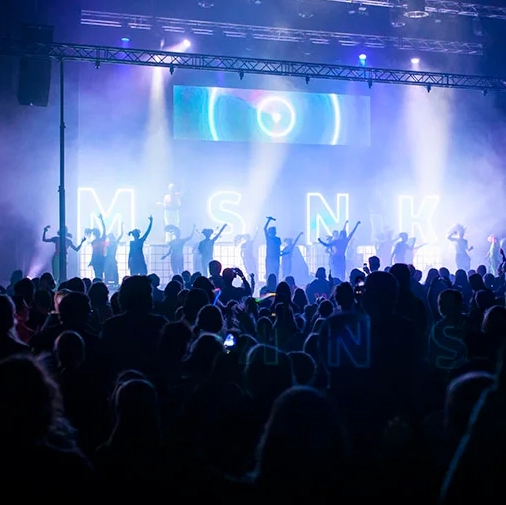 MSNK merchandise – zwarte gymtas voor jongens en meisjes